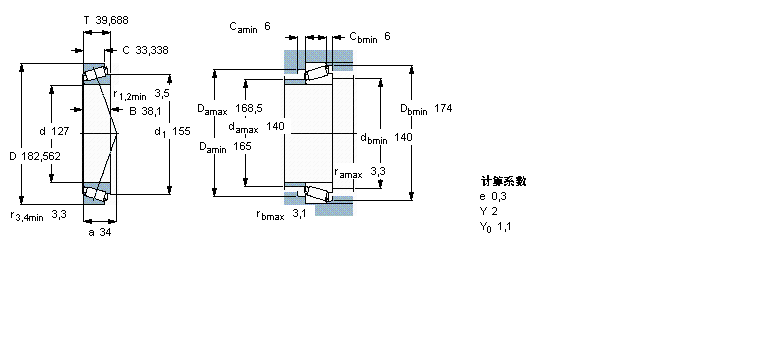 SKF 圆锥滚子轴承, 单列, 英制轴承48290/48220/Q样本图片