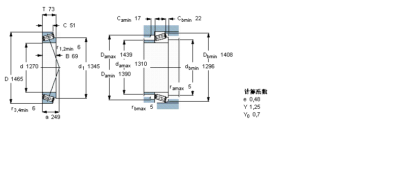 SKF 圆锥滚子轴承, 单列, 公制轴承BT1B332335/HA4样本图片