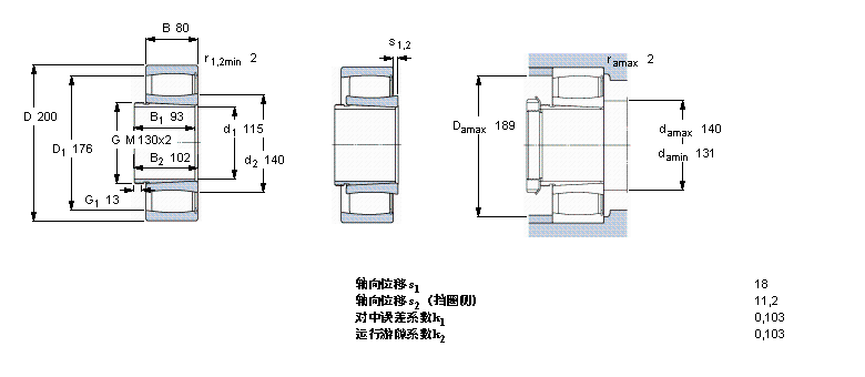 SKF CARB圆环滚子轴承, 带退卸套的, 满C4124K30V+AH24124样本图片