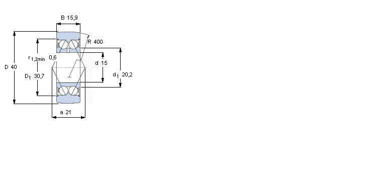 SKF 凸轮滚柱305802C-2Z样本图片