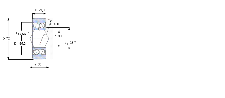 SKF 凸轮滚柱305806C-2Z样本图片