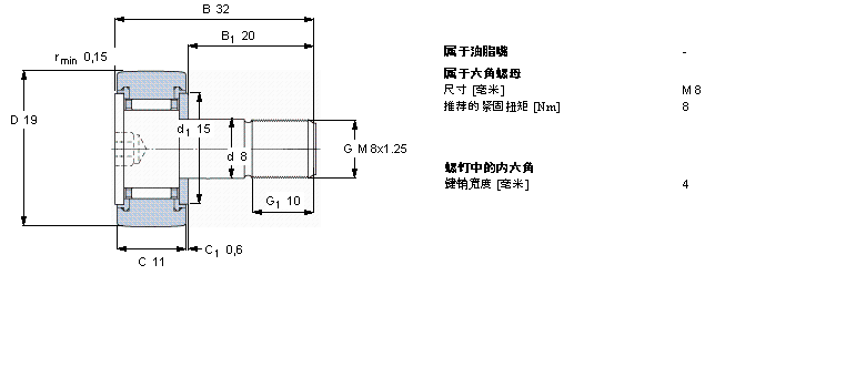 SKF 凸轮从动件KR19PPSKA样本图片
