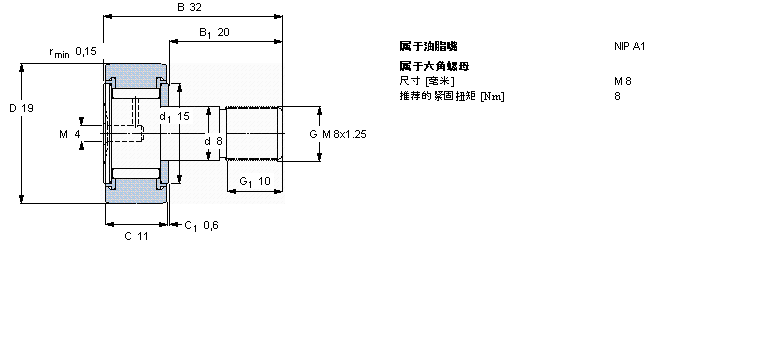 SKF 凸轮从动件KRV19PPA样本图片