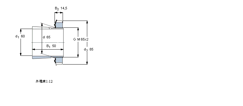 SKF 紧定套H313C样本图片