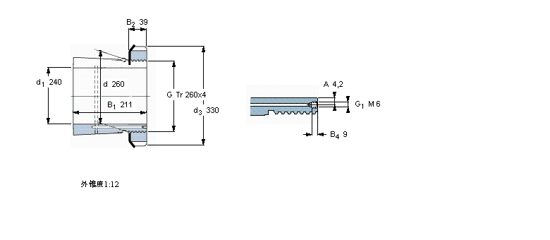 SKF 紧定套OH2352H样本图片