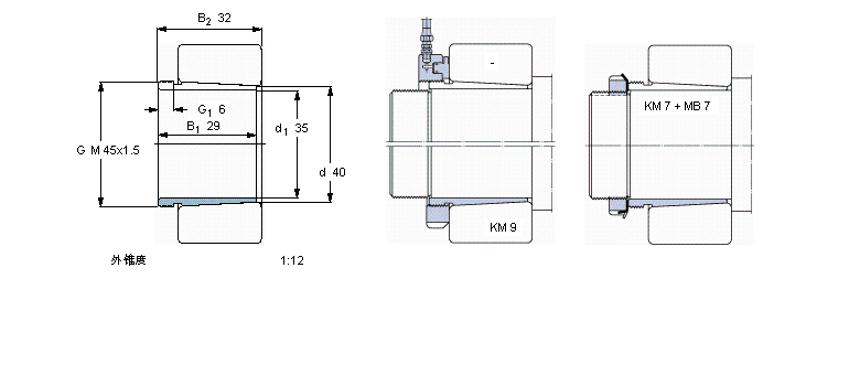 SKF 退卸套AH308样本图片