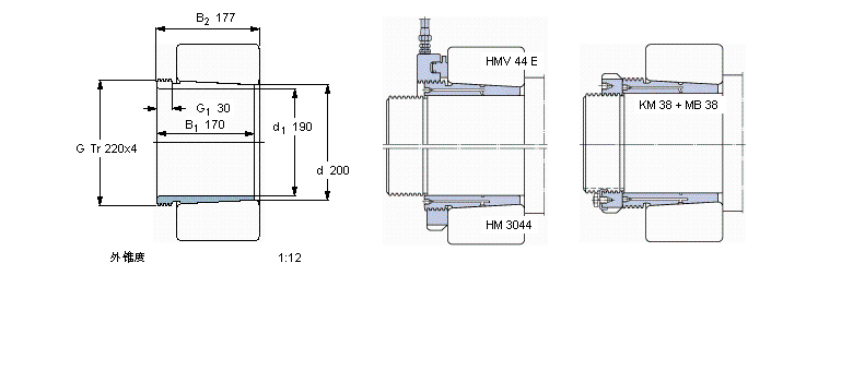 SKF 退卸套AH2340样本图片