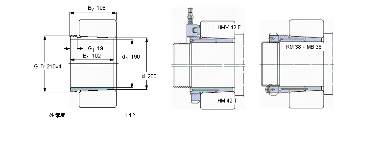 SKF 退卸套AH3040G样本图片