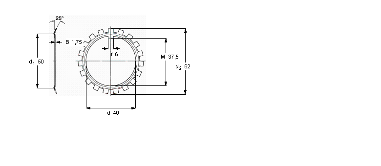 SKF MB(L)锁定垫圈MB8C样本图片