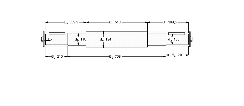 SKF 双轴承单元, 用PDNB单元的轴VJ-PDNB322样本图片